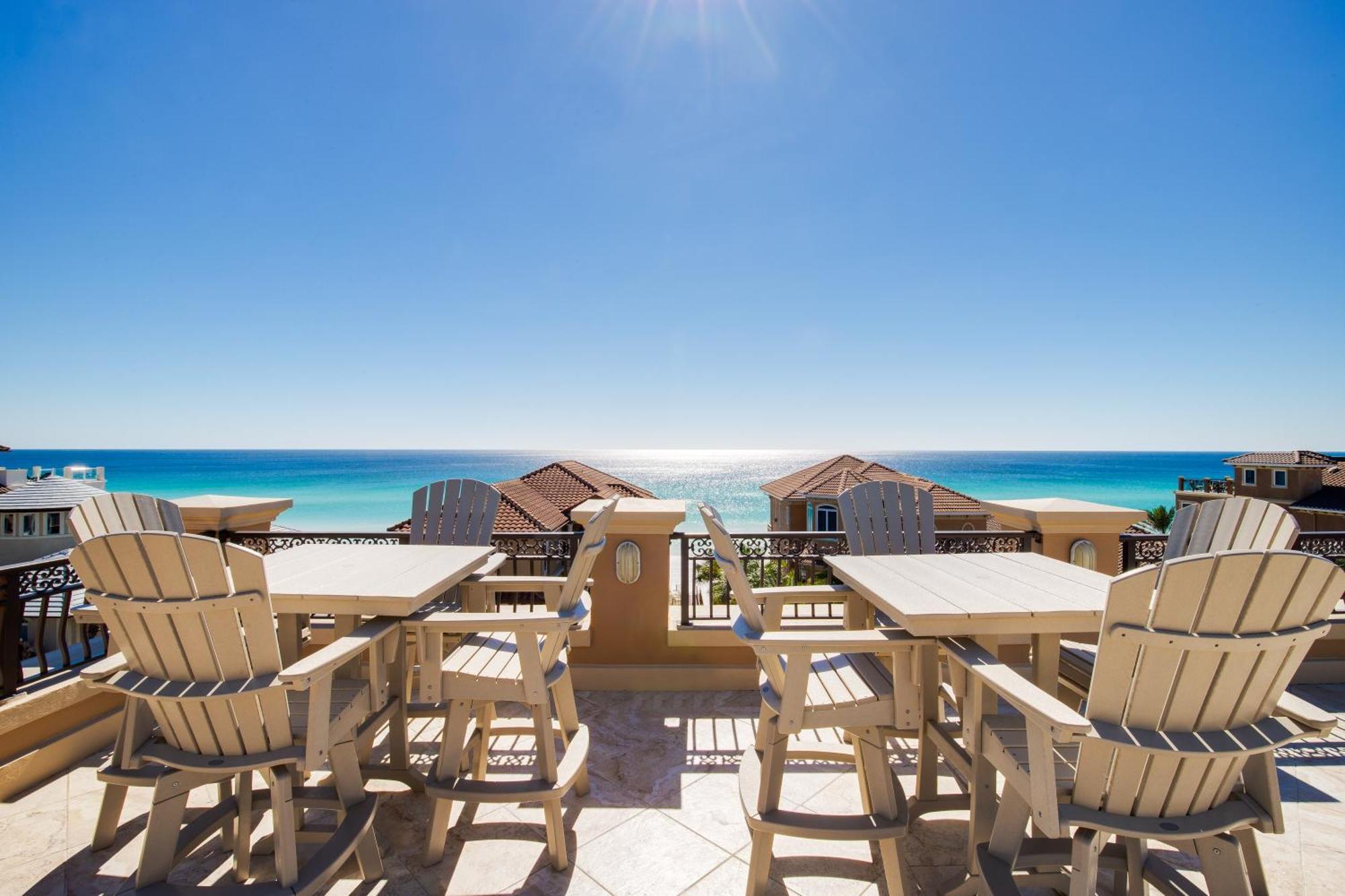 Beach Views, Rooftop Deck, Outdoor Kitchen, Destin Villa Exterior foto